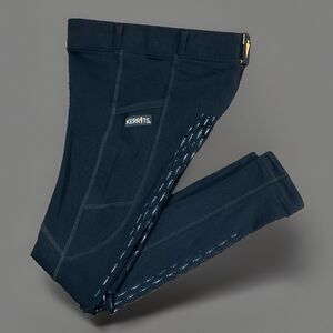 Kerrits Ice Fil Full Seat Tech Tight - Kids - Black Sz XS